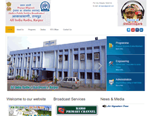 Tablet Screenshot of airraipur.org